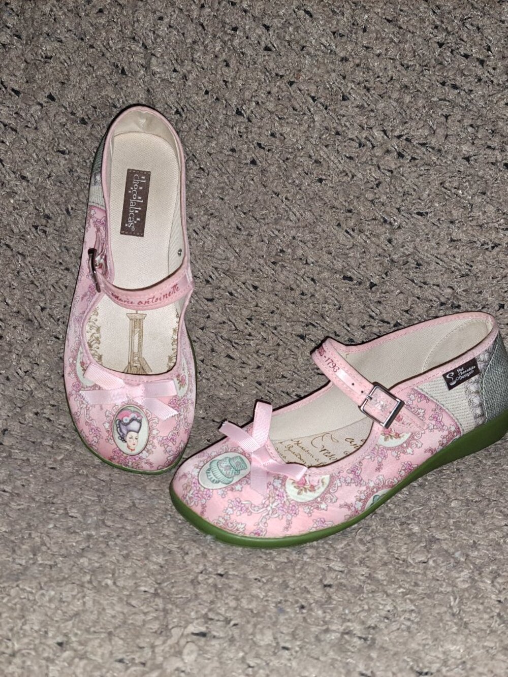 HOT CHOCOLATE/CHOCOLATICAS-Marie Antoinette-Mary Janes-Sz 39-Excellent